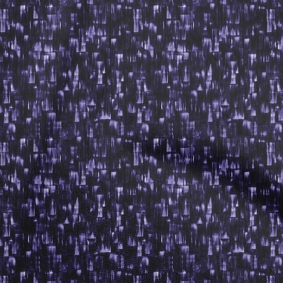 oneOone Polyester Spandex Violet Fabric Abstract Fabric For Sewing Printed Craft Fabric By The Yard 56 Inch Wide