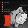 thumbnail image 5 of A-Premium Alternator Compatible with Toyota Tacoma 2007-2016 2.7L, 12V 80A 7-Groove Decoupler Pulley Clockwise, Replace# 27060-75490, 104210-8590, 5 of 6