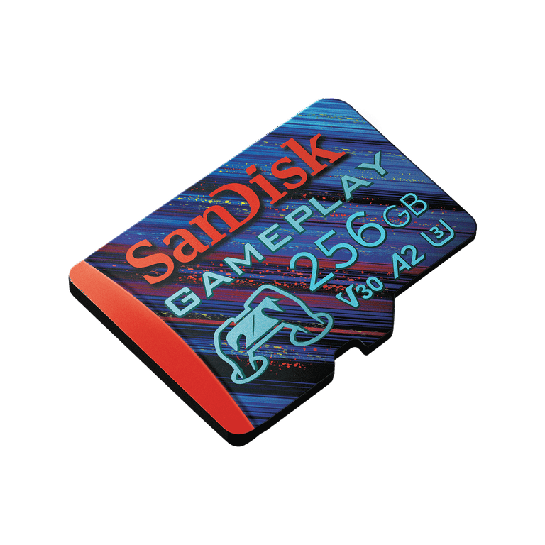SanDisk 256GB GamePlay microSD Card for Mobile and Handheld
