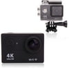 H9 2.0" LCD 4K Wi-Fi Waterproof Wearable Digital Sports Video Camcorder EU Standard Plug Black