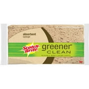 (2 pack) (2 Pack) Scotch-Brite Greener Clean Absorbent Sponges, 4-pack