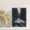 thumbnail image 2 of Qisvanset Sheep Forest Path Canvas Wall Art 15.75x11.81 Inches, 2 of 8