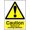 Warning Sign 6, variant on Beware of Moving Vehicles Caution Sign 8"x12" - Site Security Metal, Danger Alert, Indoor Outdoor Use