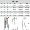 thumbnail image 4 of Pants for Women Womens' Fleece Lined Wide Straight Leg Workout High Waist Yoga Sweat Pant With Pockets Womens Slacks Beige M, 4 of 6