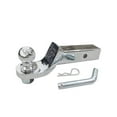 thumbnail image 3 of Chromed 2 Inch Towbar Tongue Ball Mount With Towball And Hitch Pin RV Parts Car Camper Accessories Caravan Components ,Durable Material, 3 of 6