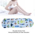 thumbnail image 3 of Servilletas Sanitarias Lavables Compresas Sanitarias Reutilizables Almohadilla Menstrual de Tela Altamete absorbente reutilizable 5pcs servilletas sanitarias salaves 18, 3 of 7