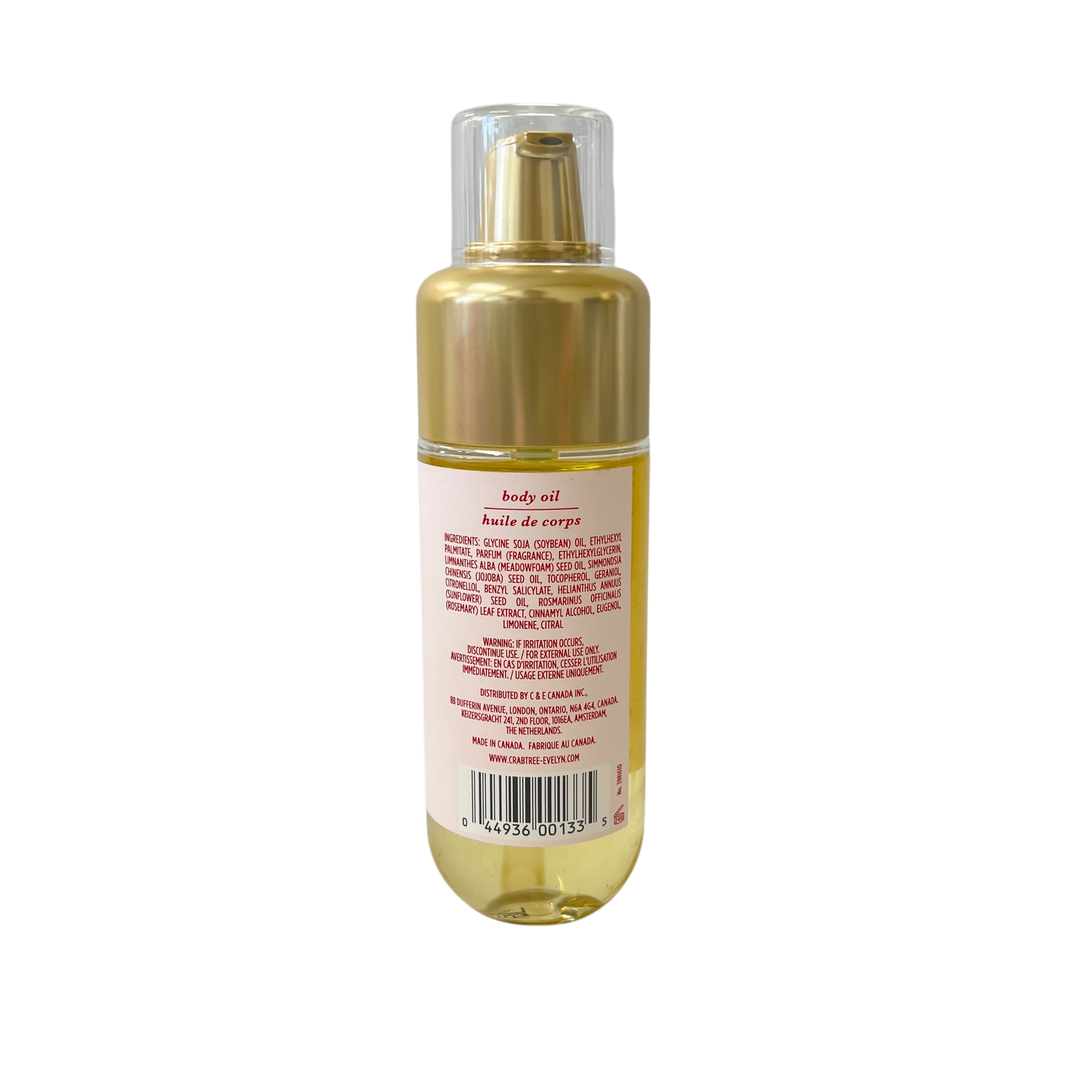 Crabtree & Evelyn Evelyn Rose Body Oil 120ml 4 fl oz - Walmart.com