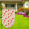 thumbnail image 3 of Wukai Strawberries Print Garden Flag 12.5x18 Inch Double Sided Sun-resistant Rain-resistant, Wrinkle-resistant Colorfast(Only Flag), 3 of 7