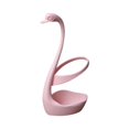 thumbnail image 2 of Pink Swan Toothbrush Holder, Multi-Functional Toothbrush Storage Stand, Stylish Countertop Toothbrush Organizer, Decorative Bathroom Vanity Display Decor for Home Bathroom, 2 of 6