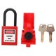 thumbnail image 2 of Kit De Bloqueo De Disyuntor CB 07 Bloqueo De Disyuntor Candado De Nailon De 38 Mm Cerradura De Seguridad De Aislamiento Eléctrico Para Industria, 2 of 7