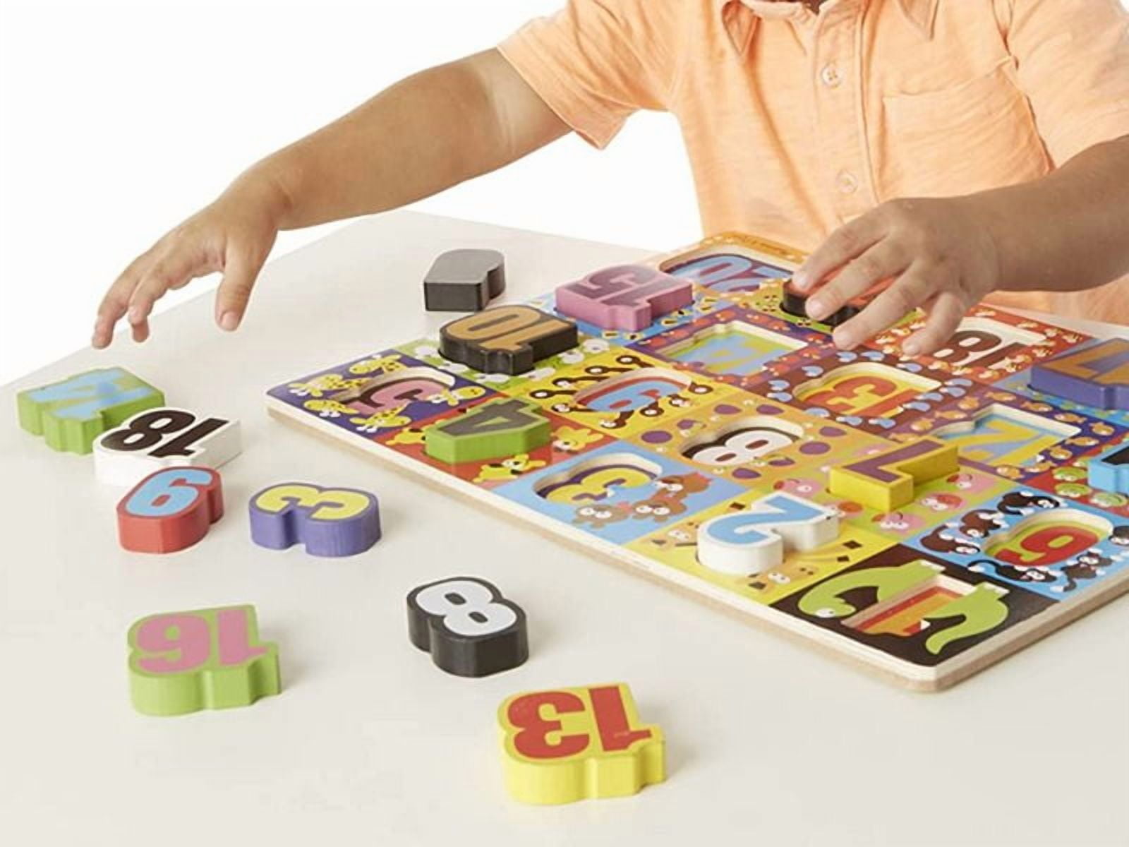 Melissa & Doug Puzzle Chunky Numéros Jumbo