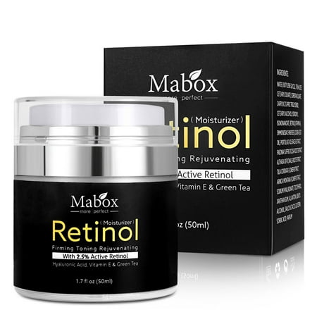 Retinol Moisturizer Cream For Face and Eye Area 1.7 Oz With Retinol Hyaluronic A