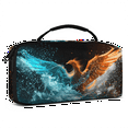 thumbnail image 2 of Herdesigns Carry Case Compatible for Nintendo Switch 2, Protective Travel Switch Carrying Case with 20 Game Card Slots for Switch Console & Accessories,Fire Phoenix, 2 of 8