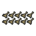 thumbnail image 1 of Anti Scratch Plate, Guitar Pickguard 10Pcs PVC  For Folk Guitar Gold, 1 of 8