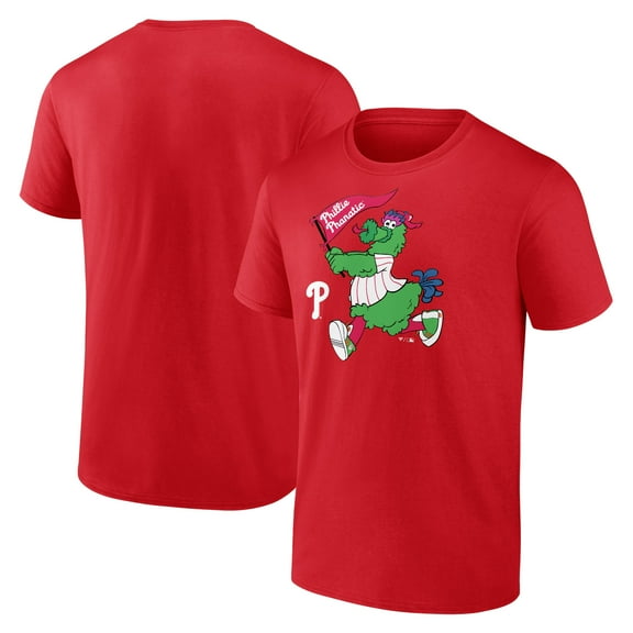 Men's  Red Philadelphia Phillies Phanatic T-Shirt