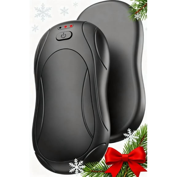 Rechargeable Hand Warmer with 3 Heat Settings, Magnetic Force Pair - 12Hrs Long Safe Heat, Ideal for Hunting, Camping, Outdoor Accessories