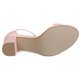 thumbnail image 5 of Sandalias Tacón Alto Grueso De La Correa Del Tobillo Punta Abierta De Mujeres - Rosa Claro/US 8, EU 38.5, 5 of 7