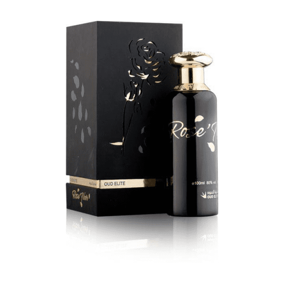 Perfume Oud Elite Rose Noir Eau de Parfum para mujer, 100 ml
