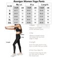 thumbnail image 5 of Rosvigor Leggings for Women Yoga Stretch Pants Womens High Waisted Workout Pants Gym Athletic Tummy Control Trousers, 5 of 5