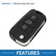 thumbnail image 3 of Carcasa de llave remota de entrada sin llave de 3 botones Unique Bargains para Hyundai I20 I30 I35, 3 of 7