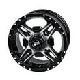 thumbnail image 1 of Beartooth Wheel 14x7 5.0 + 2.0 Machined/Black 4/137 Compatible With Can-Am Defender HD10 XT 6x6 2021, 1 of 1