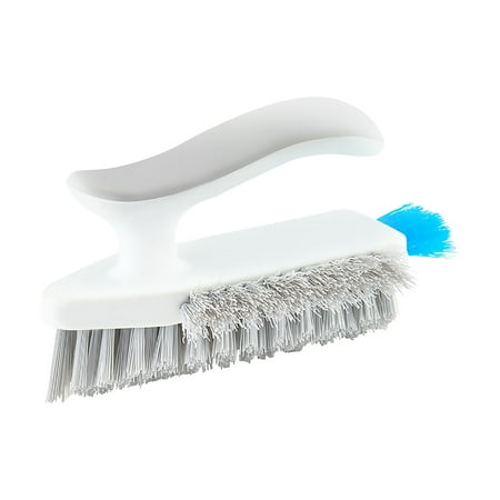 

YANPIN Cleaning Brush Scrubbers for Cleaning Bathroom 4 in 1 Floor Scrub Brush Flexible Stiff Bristles Heavy Duty Scrubbing Cleaning Tool for Bathroom Shower Sink Carpet Floor clearance