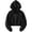 Black Sweatshirts 1PC, variant on MEZZALL Sweatshirts For Women Solid Color Long Sleeve Hoodies Fashion Drawstring Crop Tops Pullover Daily Outdoor Vacation Travel
