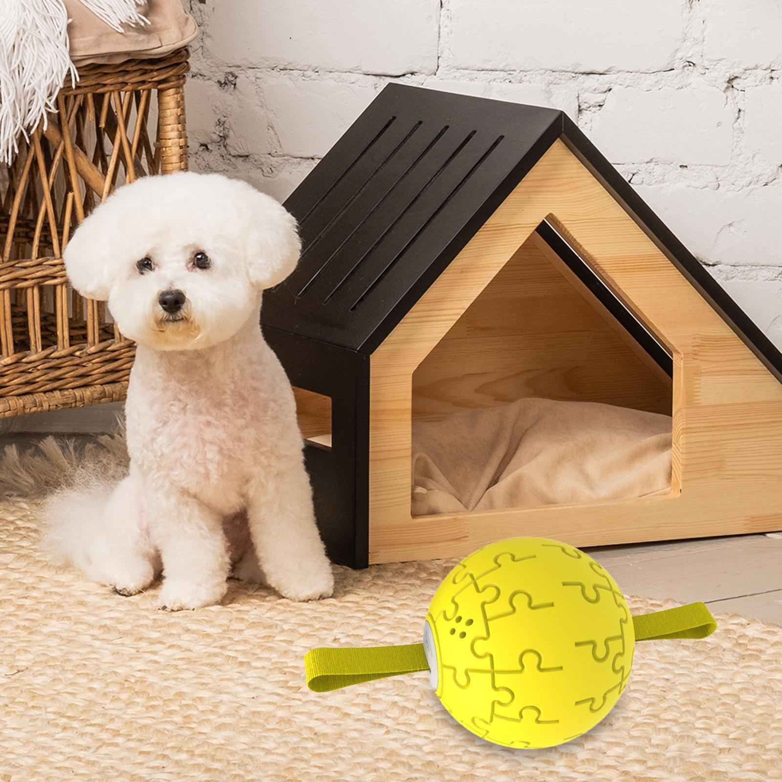 Bvdfgk Squeaky Dog Chew Toy Dog Rope Toys Treat Dispenser Interactive Dog Toys Ball for