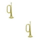 thumbnail image 1 of Greeniant Trompeta de caballería de latón, corneta de cobre, instrumento de música, desarrollo intelectual, juguetes vocales, cuerno con Oro 2piezas, 1 of 6