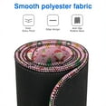 thumbnail image 3 of Long Mouse Pads for Desk,Pink Christmas Santa and Tree Pattern Desk Mats on Top Of Desks, Desk Mouse Pad Extra Large with 3mm Non-Slip Base and Stitched Edge for Gaming,Office,Work,Home 47.3x23.6in, 3 of 5