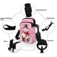 thumbnail image 4 of XYZCANDO Snowman Mini Cross Body Bag Christmas Small Crossbody Bags for Women Fashion Cell Phone Purses Multipurpose Shoulder Handbag Small Phone Purse with Adjustable Strap Pink, 4 of 6