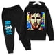 thumbnail image 3 of 2024 HOT kid kickball Head Print Ropa de fútbol para niños Ropa deportiva de primavera y otoño para niños Sudadera con capucha Messi Pantalones Traje informal de 2 piezas, 3 of 5