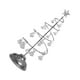 thumbnail image 1 of Naiovety Pequeño árbol de Navidad Cristal Lámpara romántica Luces LED Lámparas decorativas multifuncionales de moda Adorno Fiesta Kits de decoración para fiestas Plata, 1 of 6