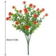 thumbnail image 2 of Ramo de flores artificiales con hojas Simulación Decoración floral Oficina en casa Flor falsa de plástico 6 piezas Inevent HA8866-00B, 2 of 6