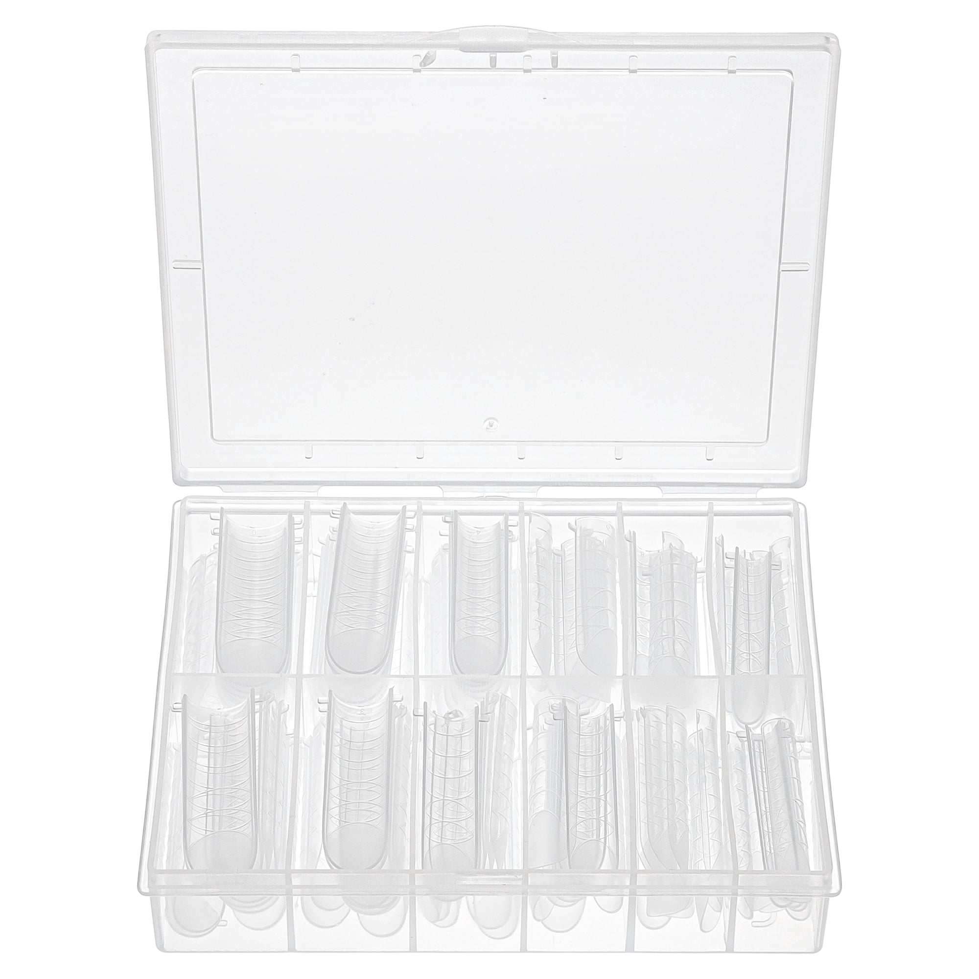 Unique Bargains Scale Faux Crystal Extension Fake Nails 120 Pcs [JM-20]