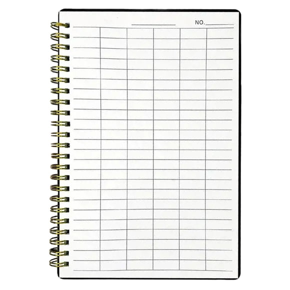 EGNMCR Coil-Bound Notebook Blank Checked Pattern Notebook With 60 Pages And Available In Horizontal And Vertical Versions Coiled Universal Notepad