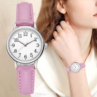 Fashionable Women's Diamond-Encrusted Digital Quartz Watch
