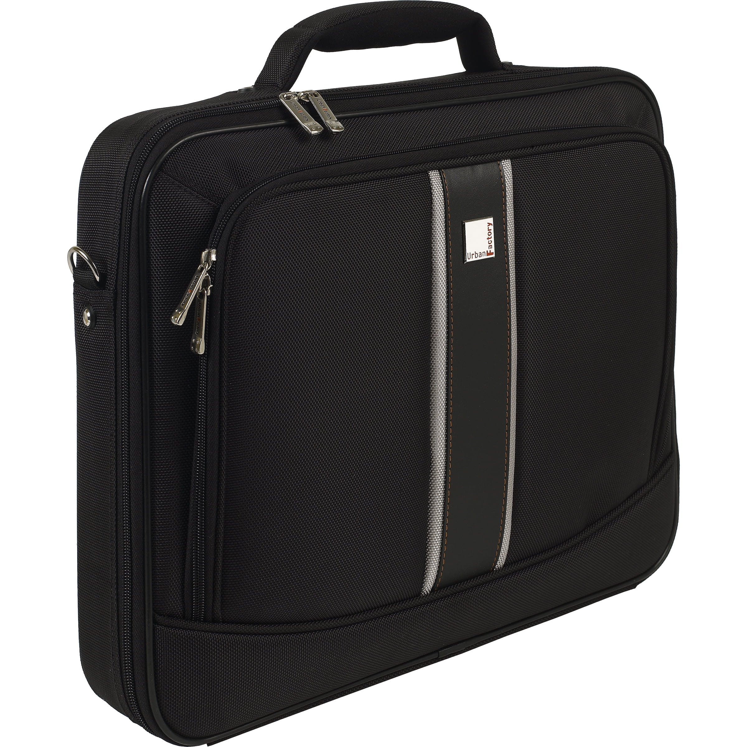 Urban Factory 15.4"/16" Mission Case Laptop Bag, Black