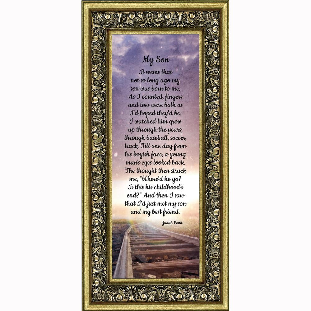 father son photo frame