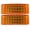 2x Amber, variant on 6" 21 LED Side Marker Clearance Light Rectangle 12V Sealed, Waterproof 10x Amber