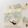 thumbnail image 5 of Qocolhg Summer Quilt Bedding Modern Cool Feeling Air Conditioner Quilt for Kids, Cotton Breathable Comforter Print Floral Quilts Bedspread, Cooling Blankets for Hot Sleepers, 39x59 inch, Green, 5 of 7