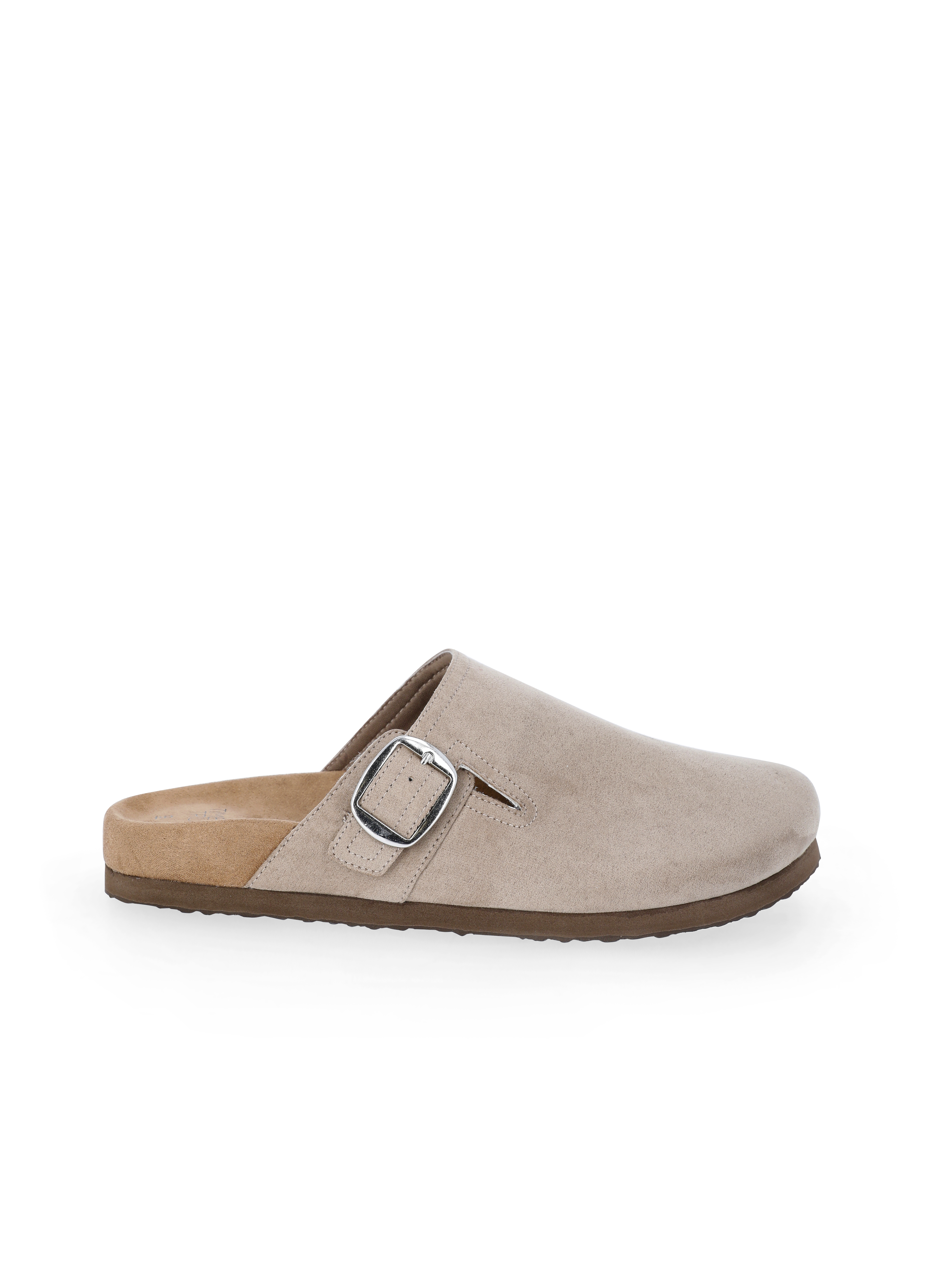 Time and Tru Women's Buckle Clogs, Brown photo 2