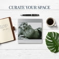 thumbnail image 4 of Unique Bargains Metal Picture Frame Premium Memorial Photo Frame Horizontal Silver 5" x 7", 4 of 8