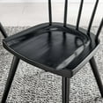 thumbnail image 6 of Modway Sutter 18" Spindle Back Modern Wood Dining Side Chair in Black, 6 of 7