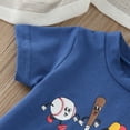 thumbnail image 6 of Teen Boy Clothes Baby Outfits for Boys Children's Summer Cotton Round Neck Print Short Sleeved Basketball 3 6 12 18 24 Months 3T New Born Twins T Shirt and Shorts 2PCS, 6 of 7