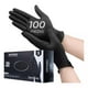 thumbnail image 1 of Guantes de Nitrilo Vinil Iforu Libre de Látex sin Polvo Azul negro 100 piezas, 1 of 4