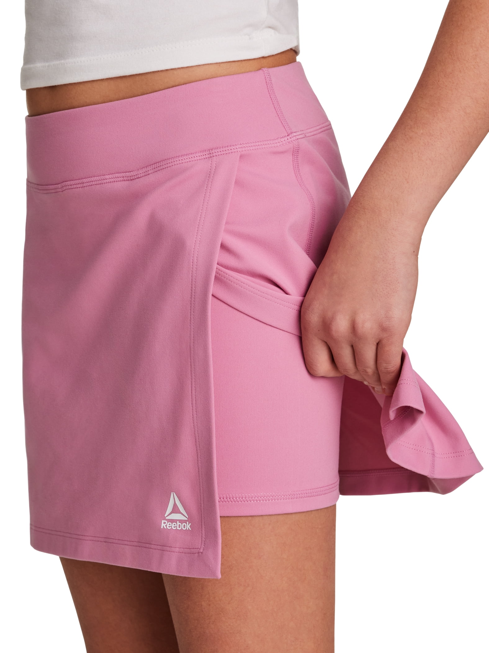 Reebok Girl's Performance Skort with Built-In Shorts, Sizes 4-18