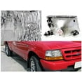 thumbnail image 2 of Spec-D Tuning LH-RAN98-ABM Euro Chrome Ford Ranger Diamond Headlights Lh+Rh, 2 of 2