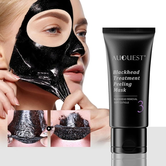 Vadktai Blackhead Remover Mask, Charcoal Face Mask for Black Head Remover, Blackhead Peel Off Face Mask Pore Cleaner Helps Men & Women Face Skin Care