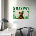thumbnail image 4 of Nawypu Happy St. Patrick's Day Shamrock Clover Canvas Wall Art  Printed Pictures Artwork Posters Paintings Decoration for Living Room Bedroom Office Coffee Club New Home St. Patrick's Day Gifts, 4 of 6